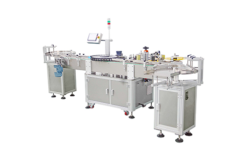 星盤式圓瓶口服液貼標機