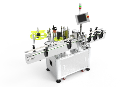 紅酒定位不干膠貼標(biāo)機(jī)