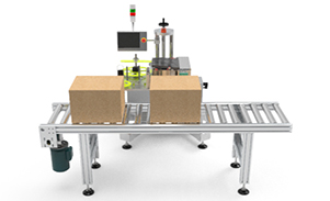 紙盒在線打印貼標機定制