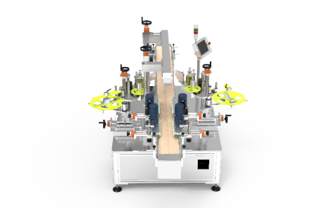 玻璃瓶雙面貼標機