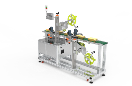 罐/瓶上下面不干膠貼標(biāo)機(jī)