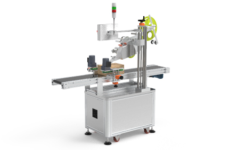 紙盒平面貼標機