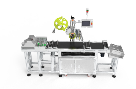 紙箱分頁不干膠貼標機